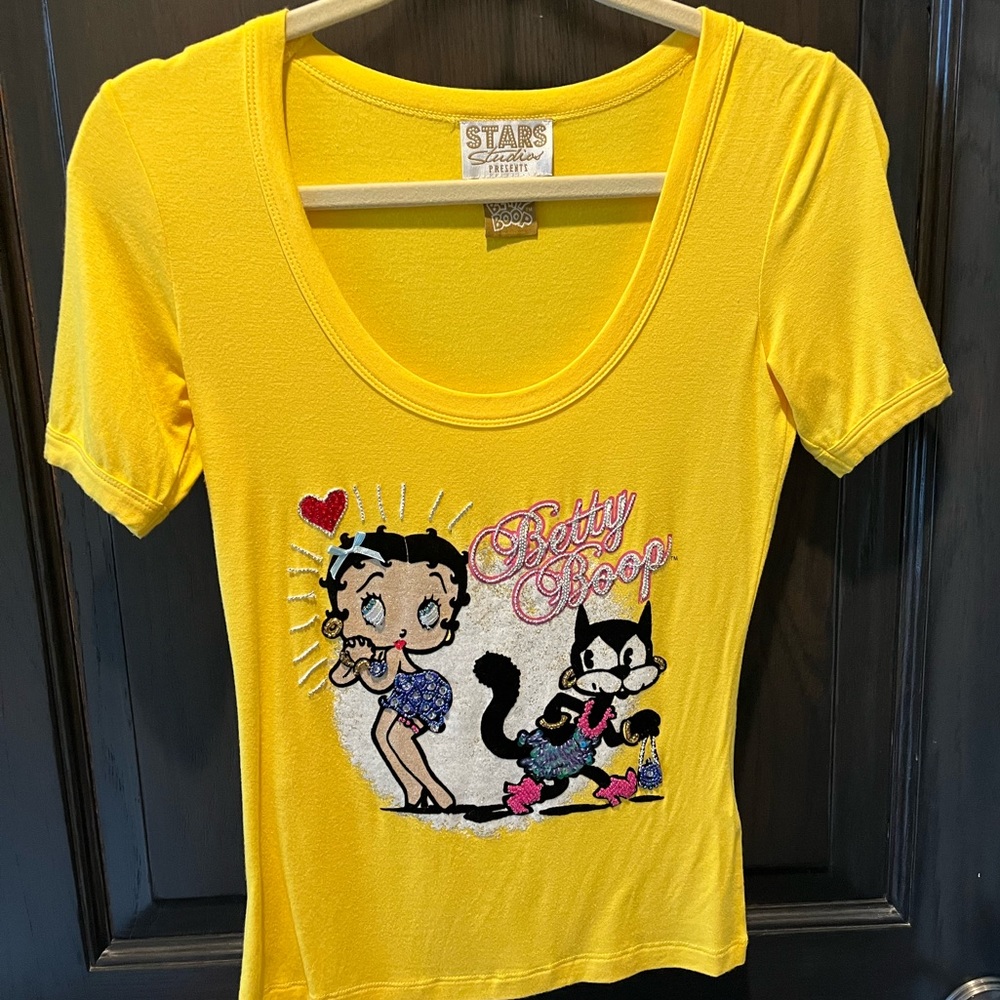 Betty Boop beaded shirt!